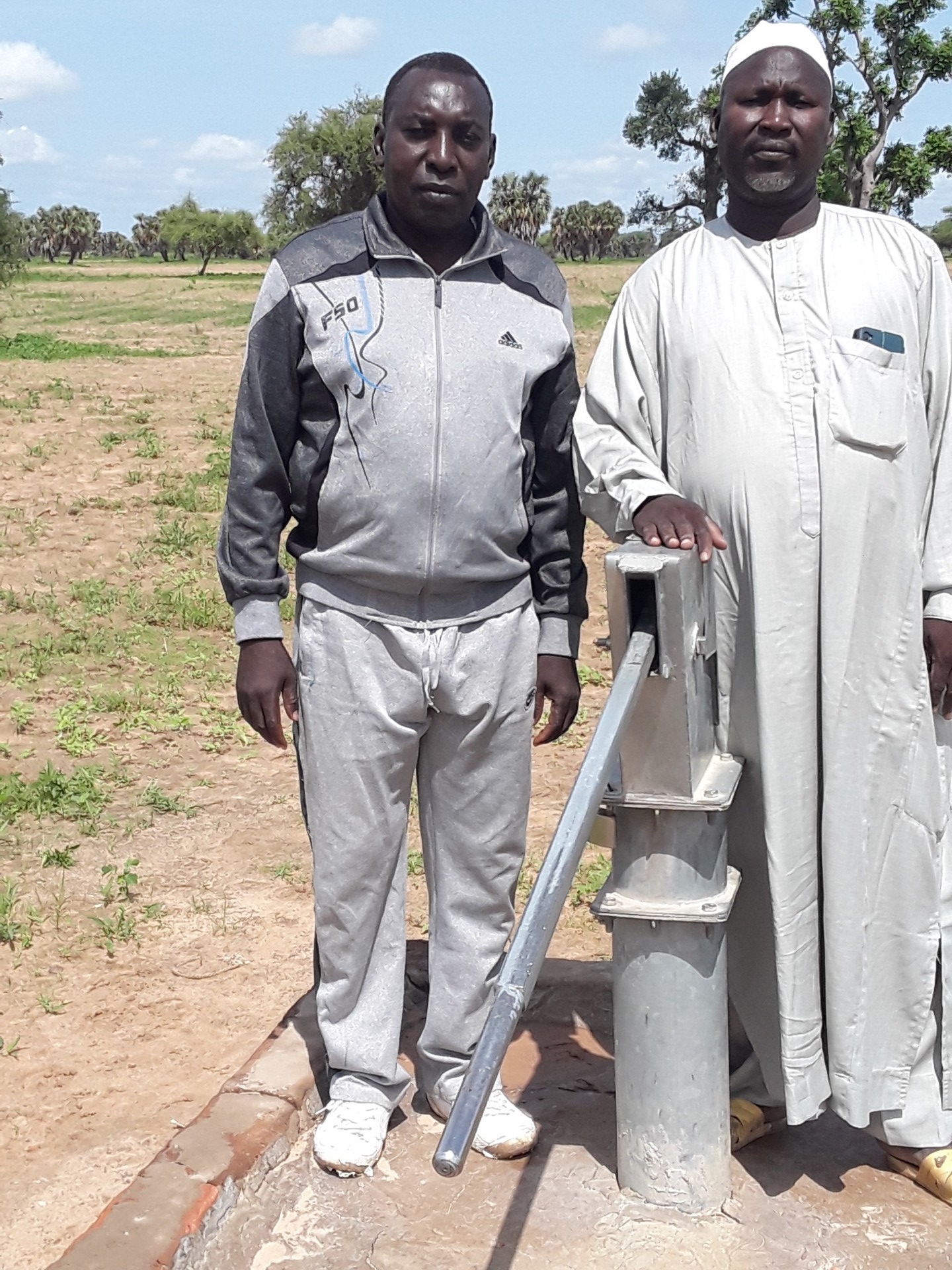Forage offert par l'association